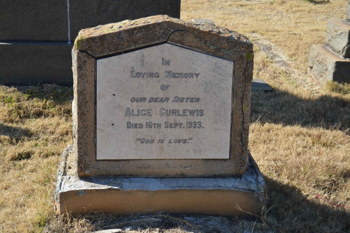 CURLEWIS Alice -1933