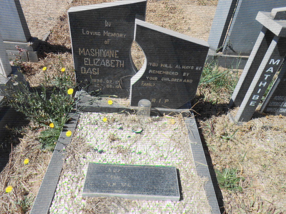 DASI Mashiyane Elizabeth 1930-1992 :: ?