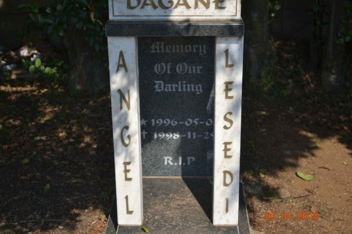 DAGANE Angel Lesedi 1996-1998