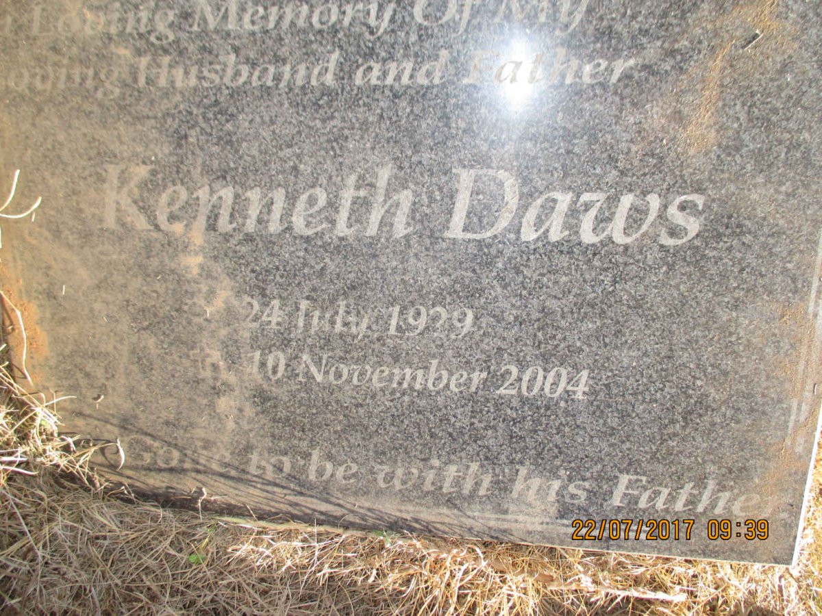 DAWS Kenneth 1929-2004
