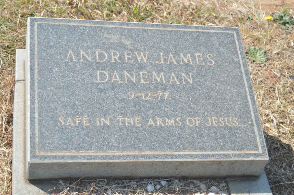 DANEMAN Andrew James -1977
