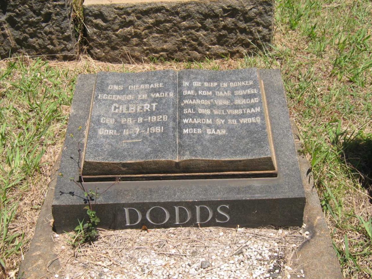 DODDS Gilbert 1928-1961