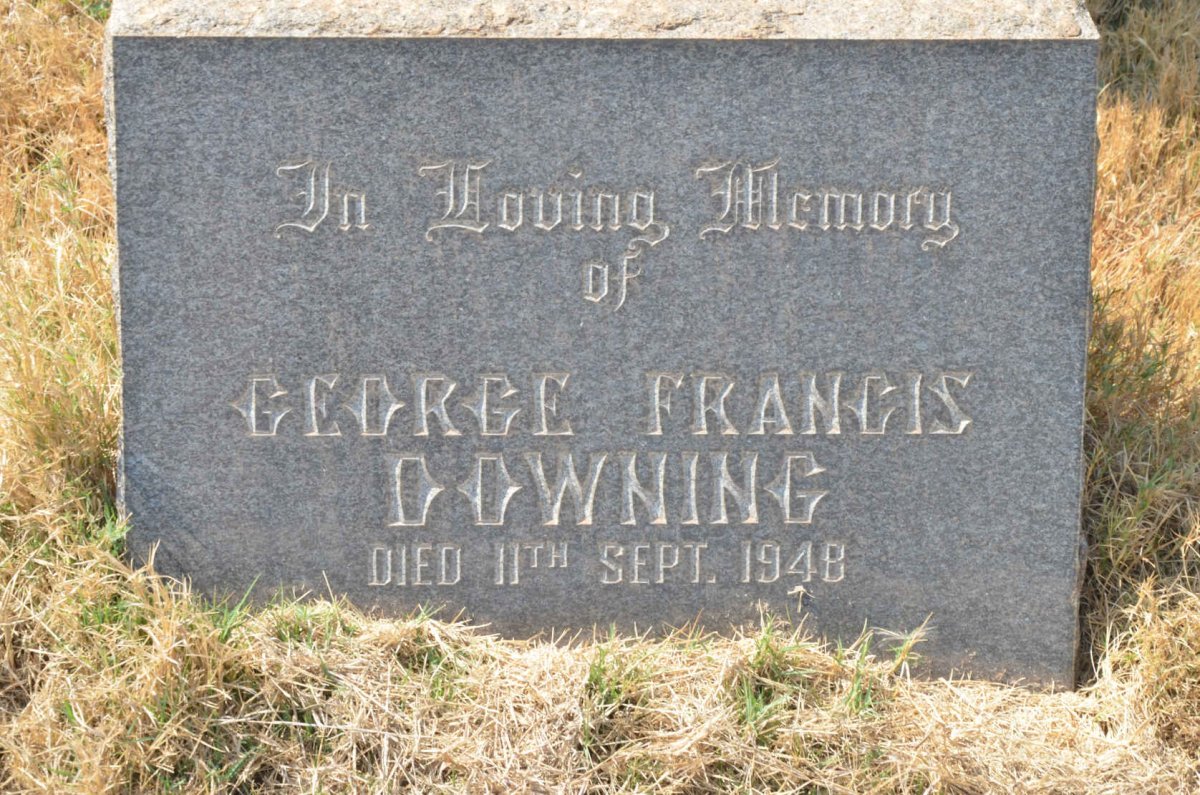 DOWNING George Francis -1948