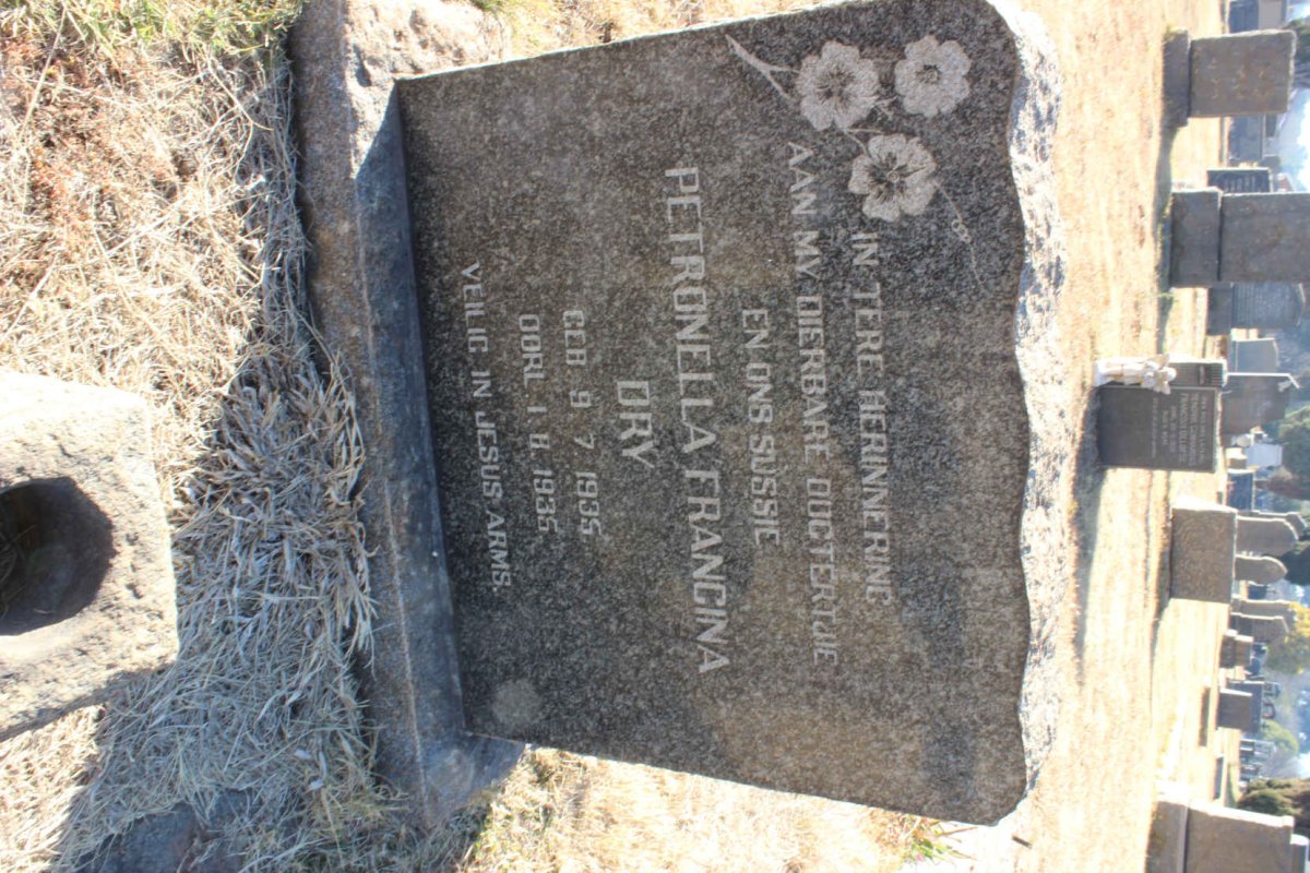 DRY Petronella Francina 1935-1935