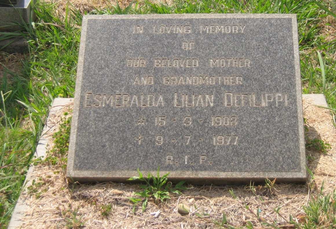 DEFILIPPI Esmeralda Lilian 1903-1977
