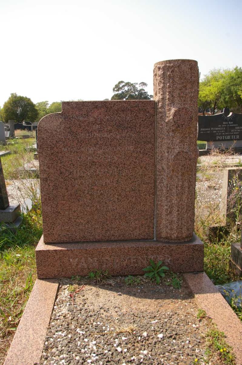 DEVENTER Christoffel Johannes, van