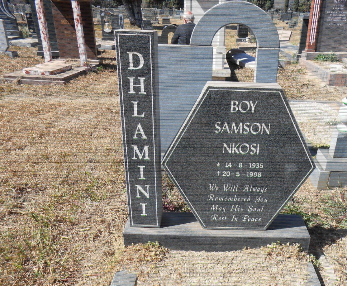 DHLAMINI Boy Samson Nkosi 1935-1998