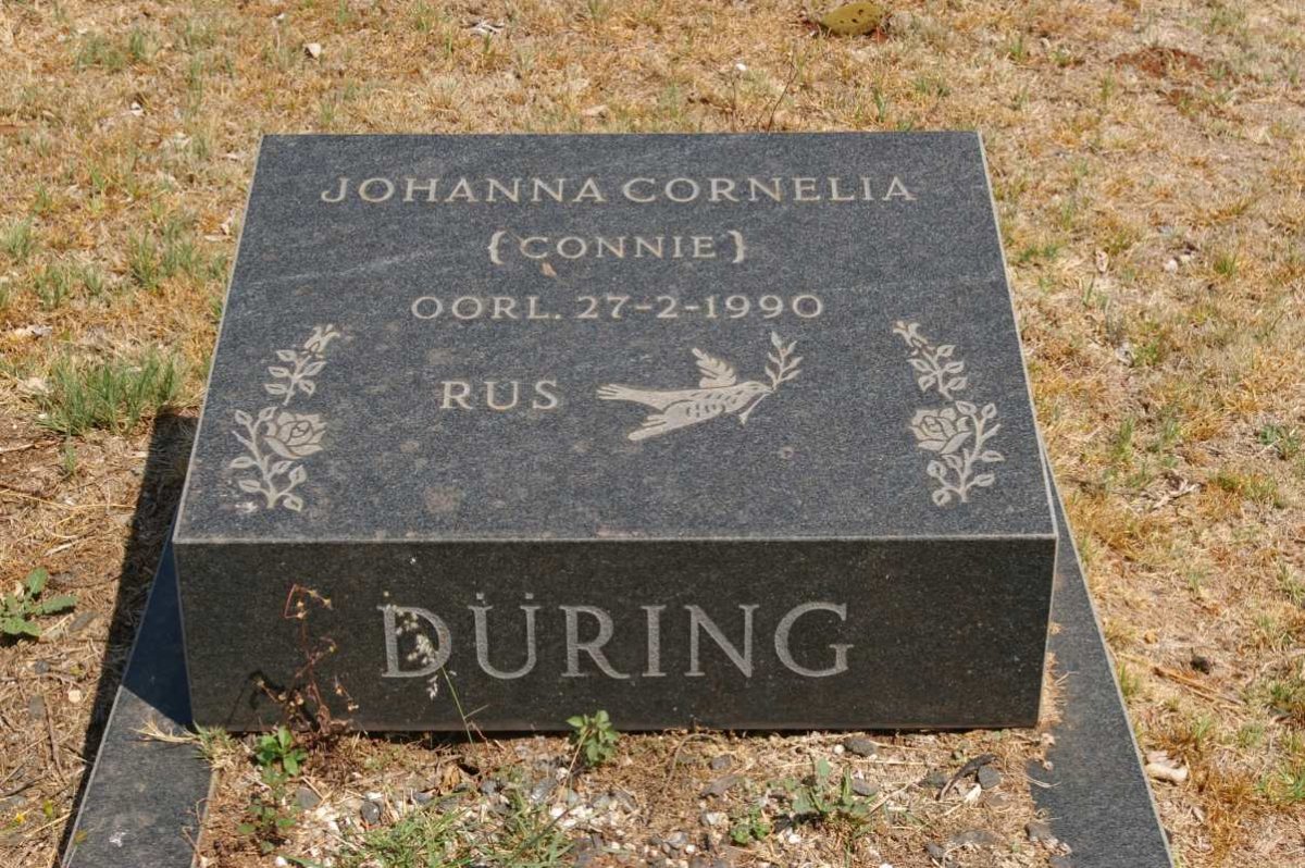 DURING Johanna Cornelia -1990