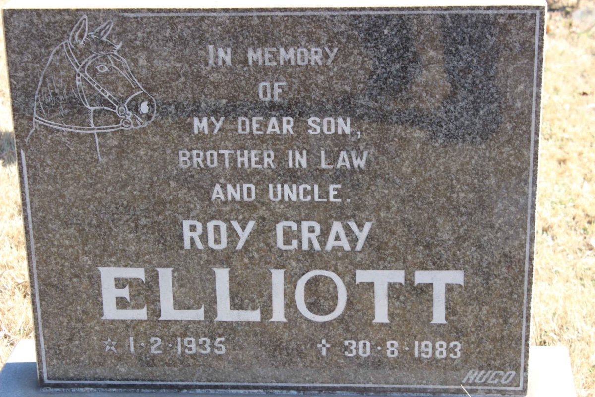 ELLIOTT Roy Gray 1935-1983