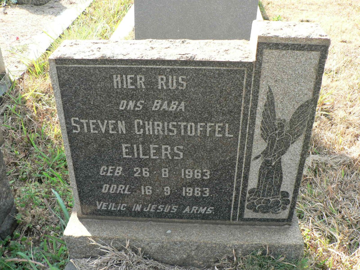 EILERS Steven Christoffel 1963-1963