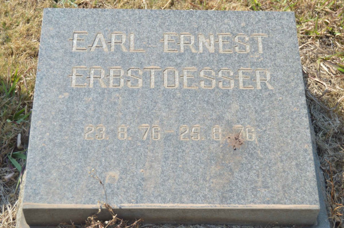 ERBSTOESSER Earl Ernest 1976-1976