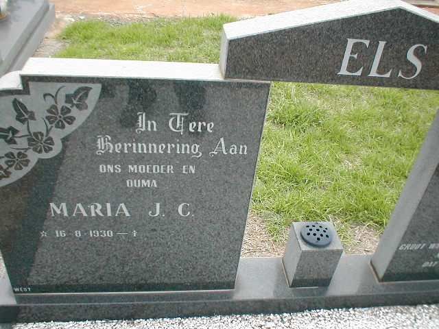 ELS Maria J.C. 1930-