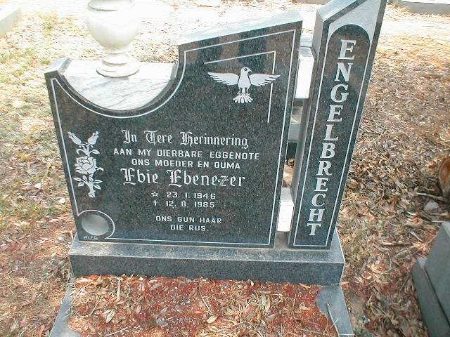 ENGELBRECHT Ebie Ebenezer 1946-1985