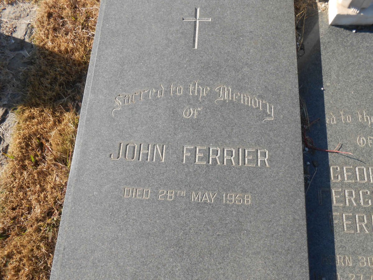 FERRIER John -1958