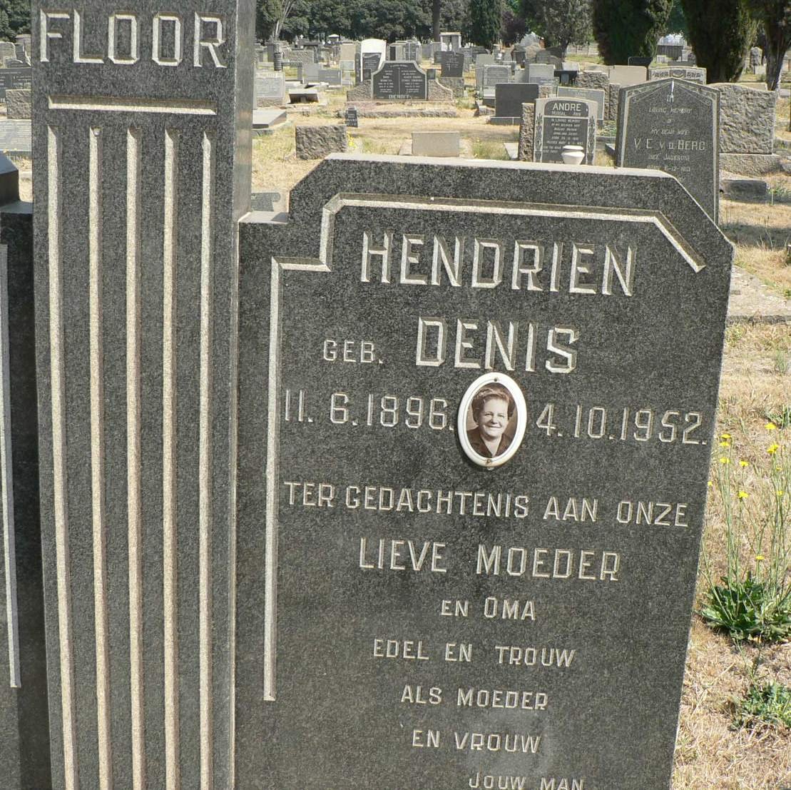 FLOOR Arie 1895-1981 &amp; Hendrien DENIS 1896-1952