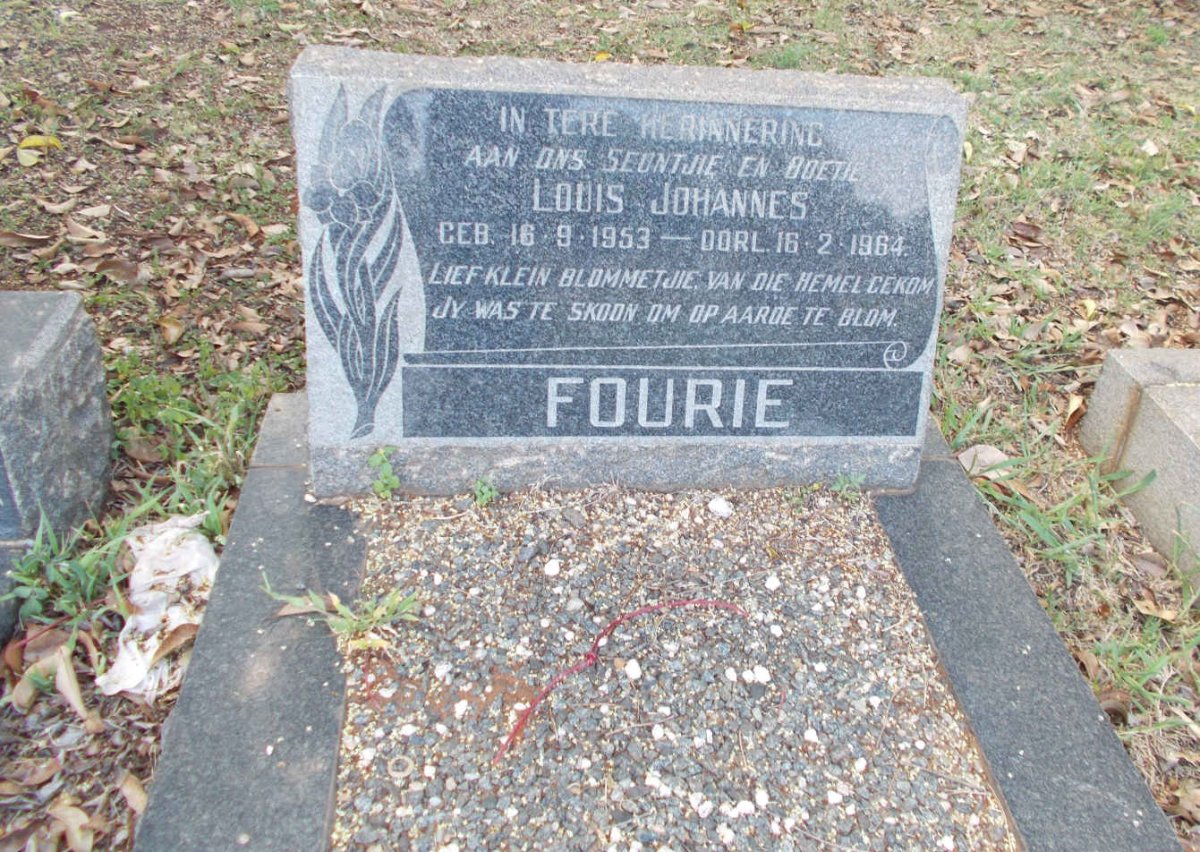 FOURIE Louis Johannes 1953-1964