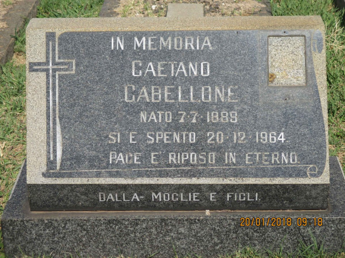 GABELLONE Gaetano 1889-1964