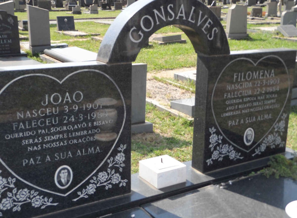 GONSALVES Joāo 1907-1989 &amp; Filomena 1903-1984