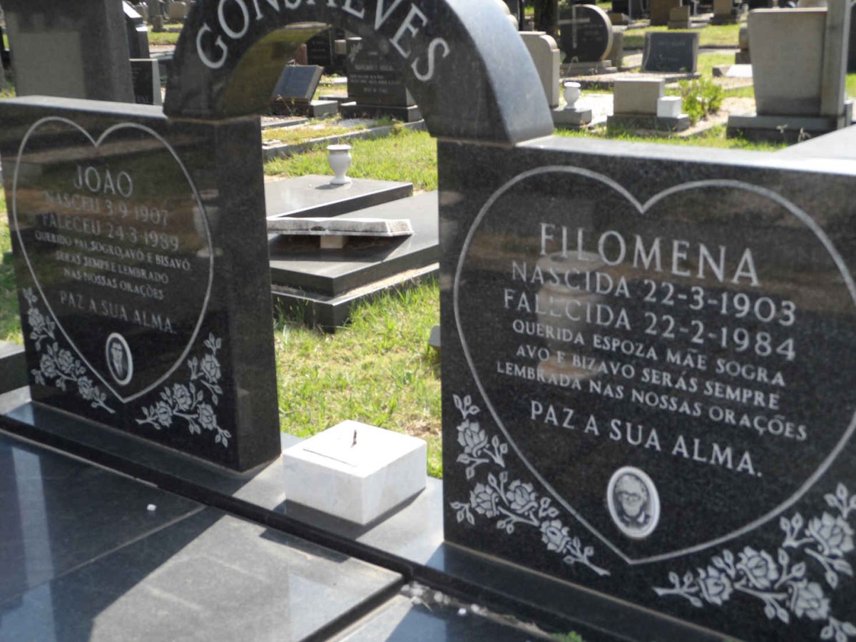GONSALVES Joāo 1907-1989 &amp; Filomena 1903-1984