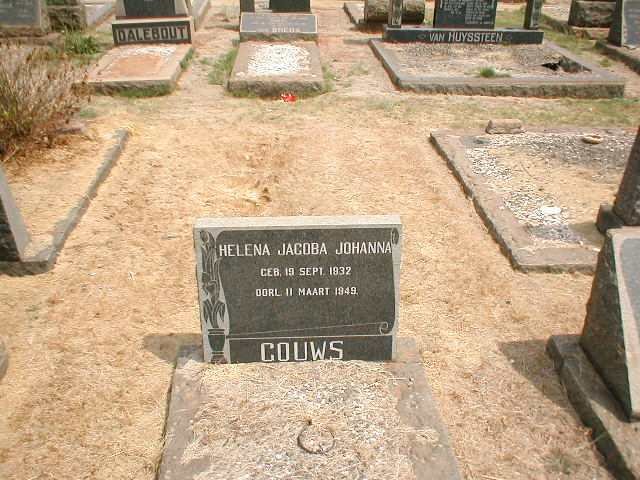 GOUWS Helena Jacoba Johanna 1932-1949
