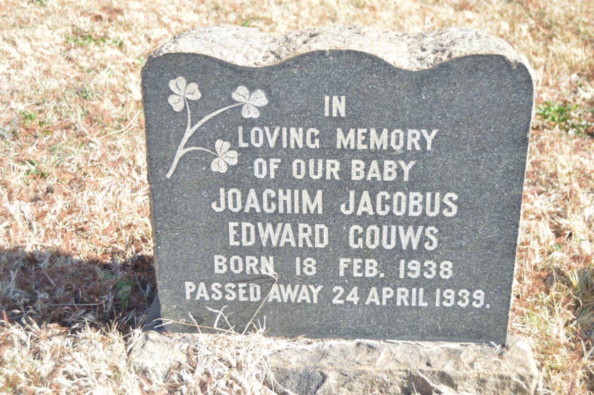 GOUWS Joachim Jacobus Edward 1938-1939