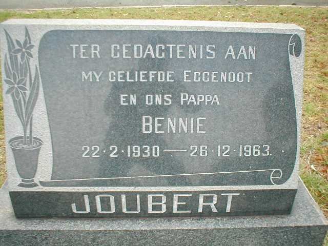 JOUBERT Bennie 1930-1963