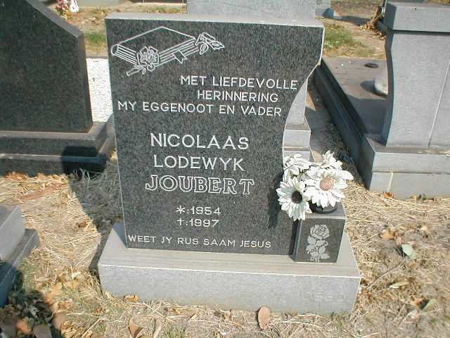 JOUBERT Nicolaas Lodewyk 1954-1997