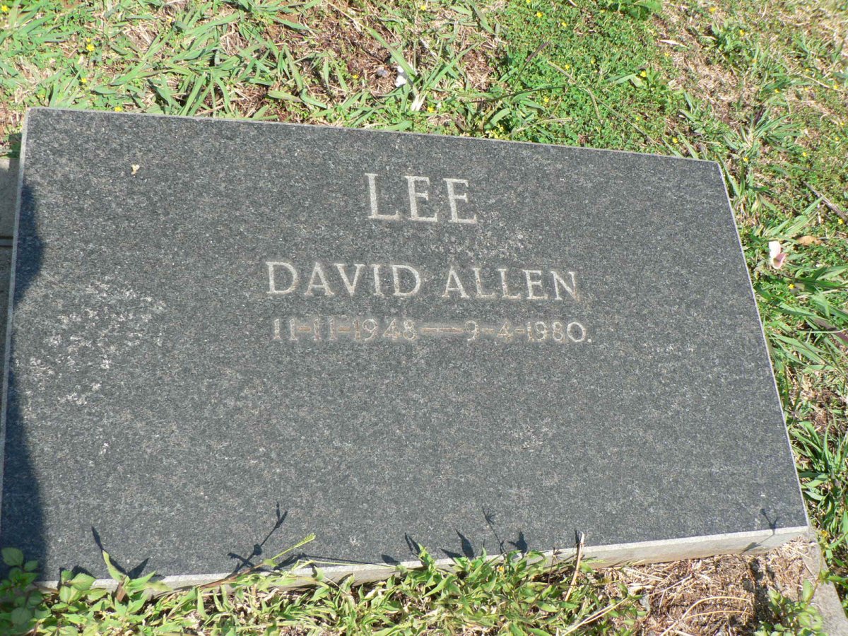 LEE David Allen 1948-1980