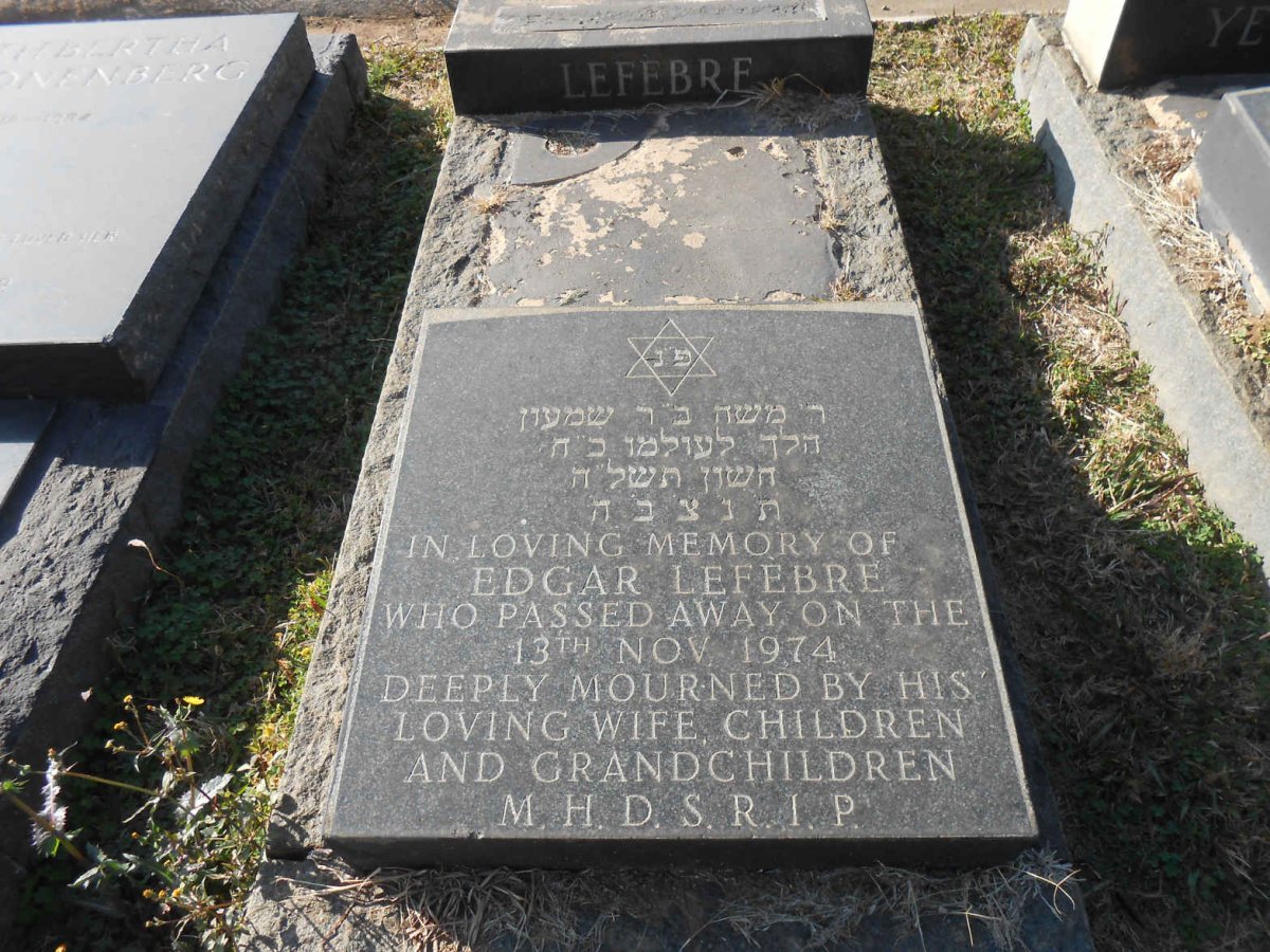 LEFEBRE Edgar -1974