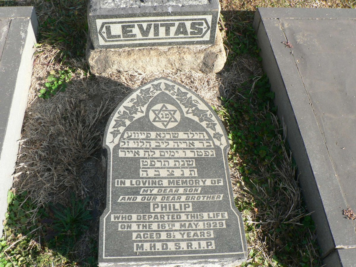 LEVITAS Philip -1929