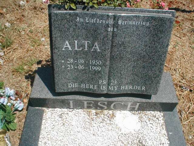 LESCH Alta 1950-1999
