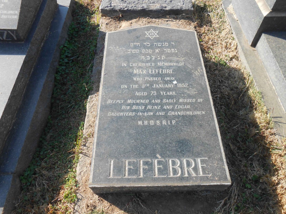 LEFEBRE Max -1952