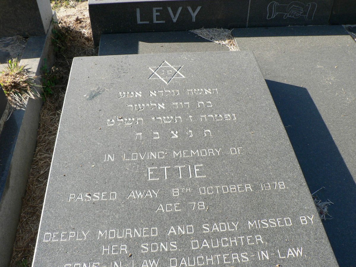 LEVY Ettie -1978