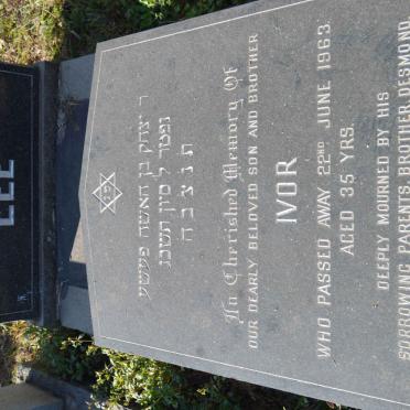 LEE Ivor -1963
