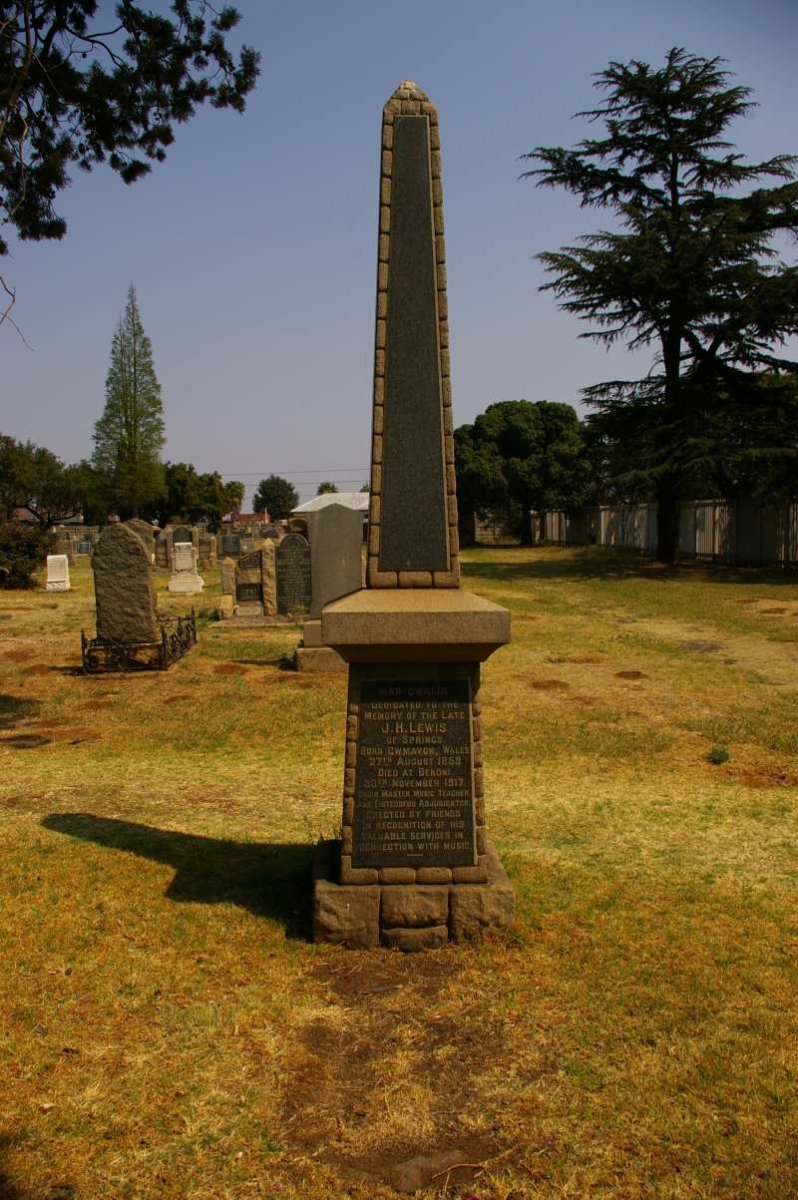 LEWIS J.H. 1859-1917
