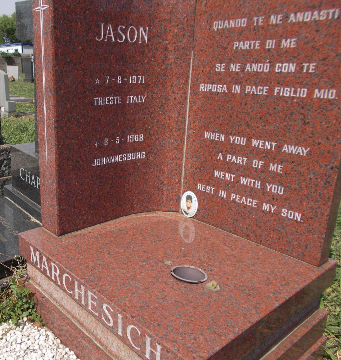 MARCHESICH Jason 1971-1988