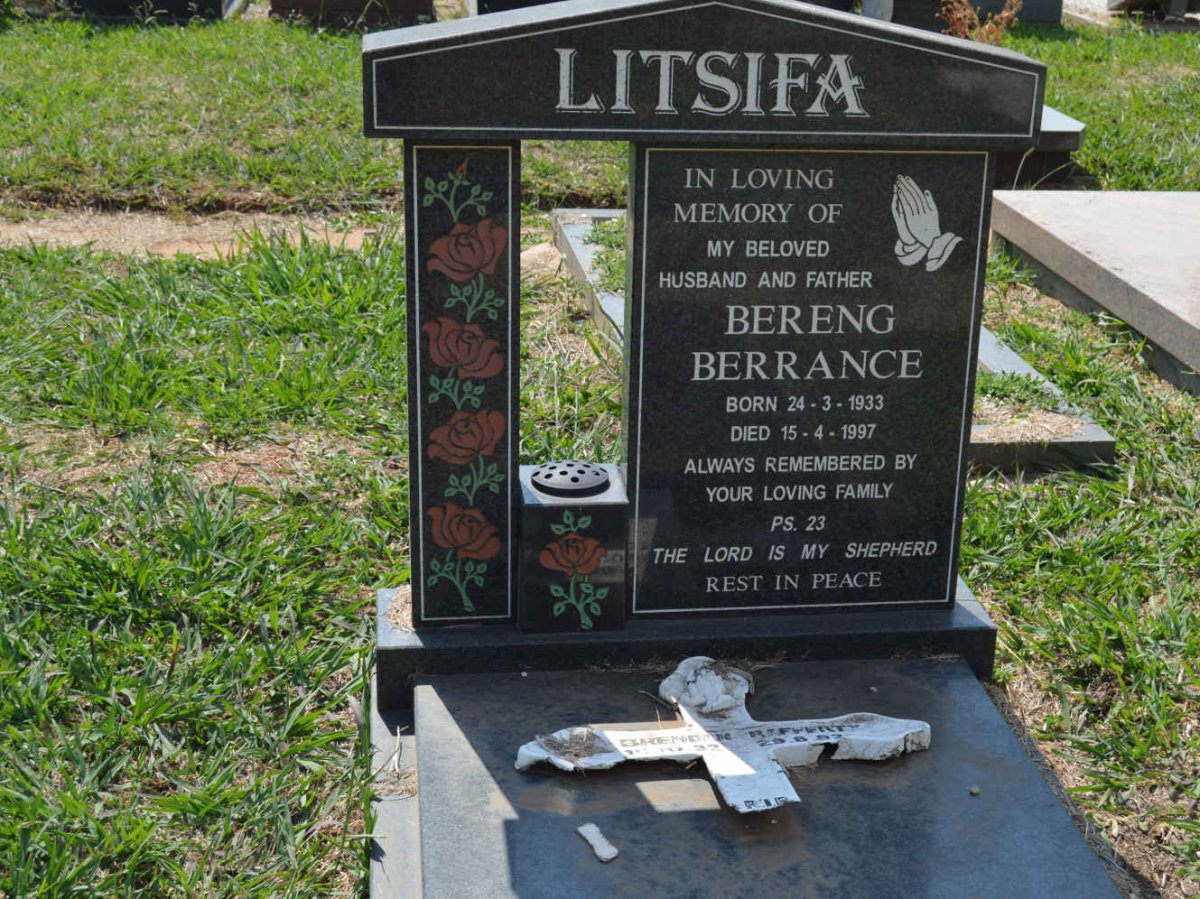 LITSIFA Bereng Berrance 1933-1997