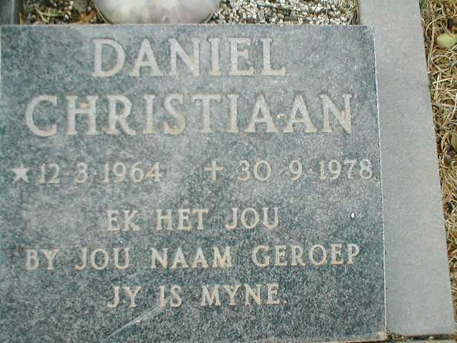 LOMBARD Daniel Christiaan 1964-1978