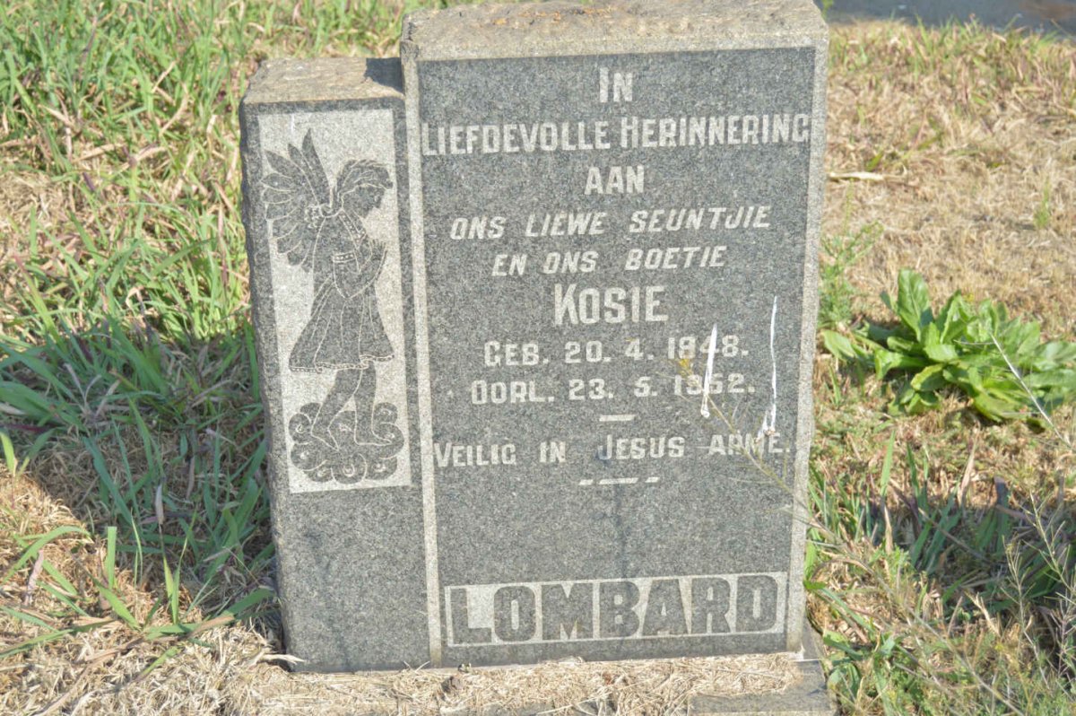 LOMBARD Kosie 1948-1952