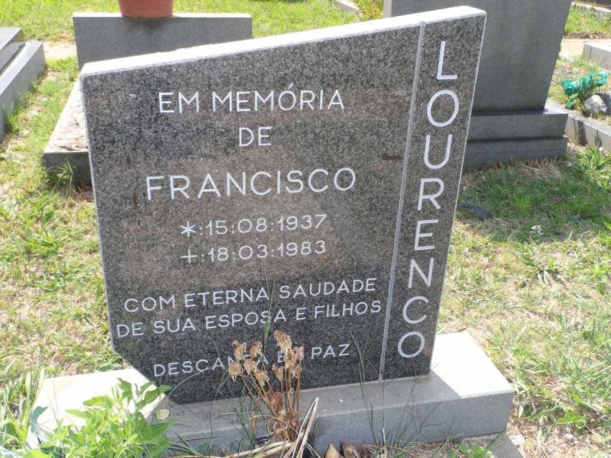 LOURENCO Francisco 1937-1983