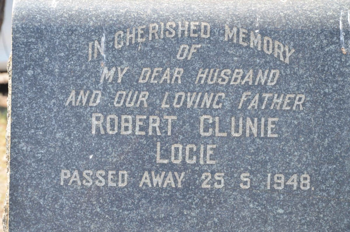 LOGIE Robert Clunie -1948
