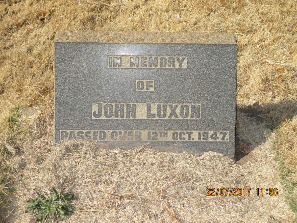 LUXON John -1947