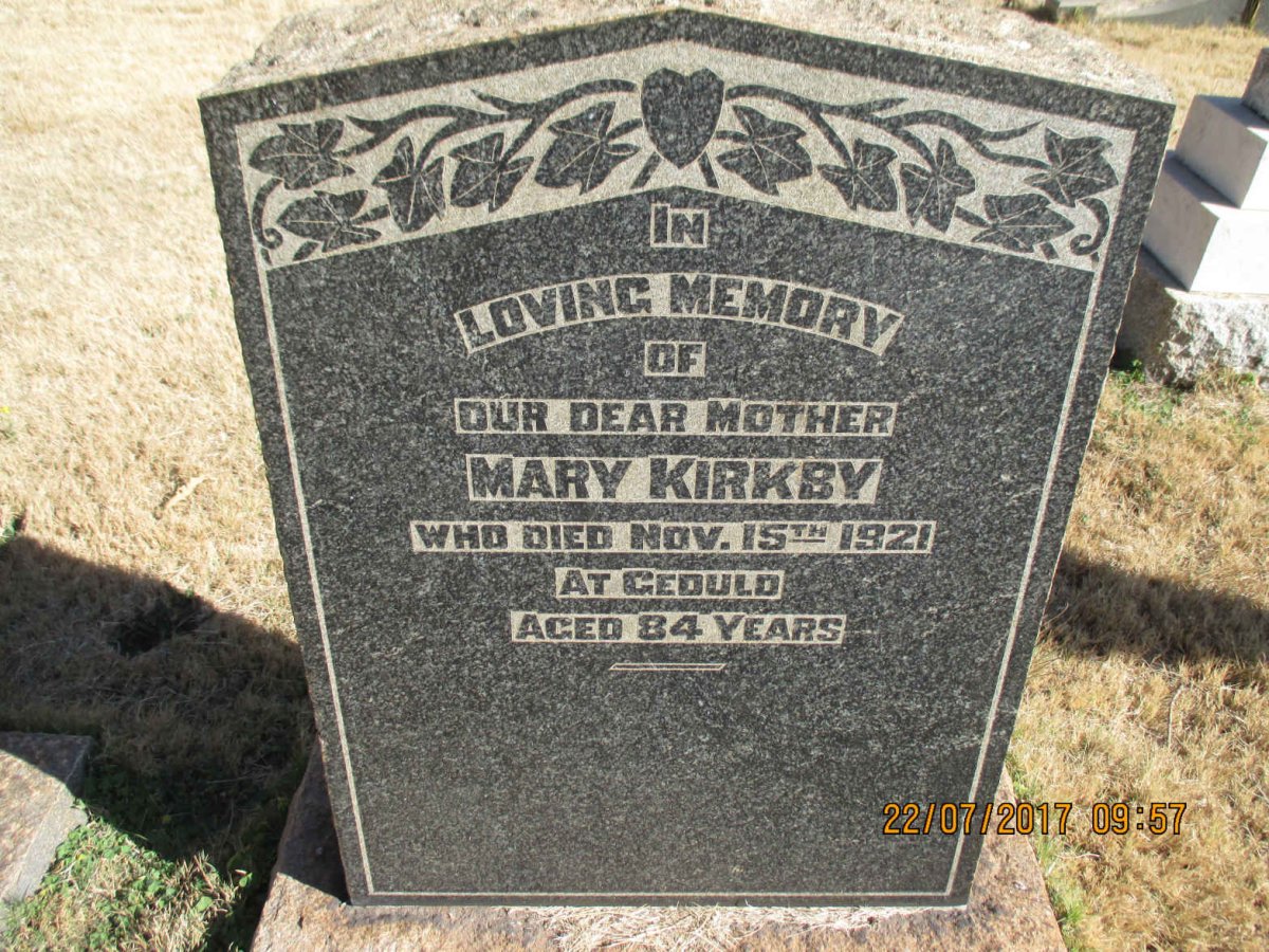 KIRKBY Mary -1921