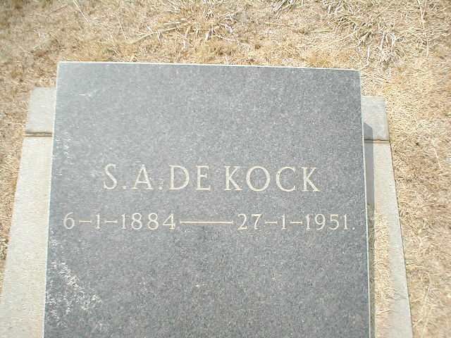 KOCK S.A., de 1884-1951