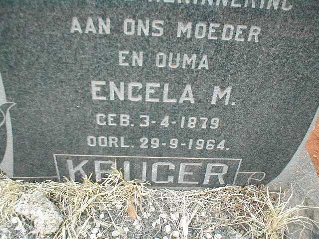 KRUGER Engela M. 1879-1964