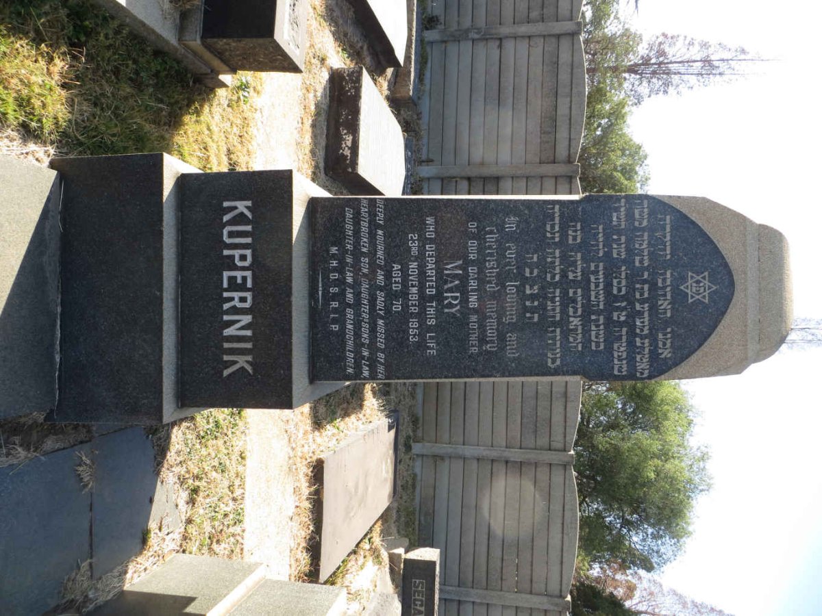 KUPERNIK Michael -1945 &amp; Mary 1953