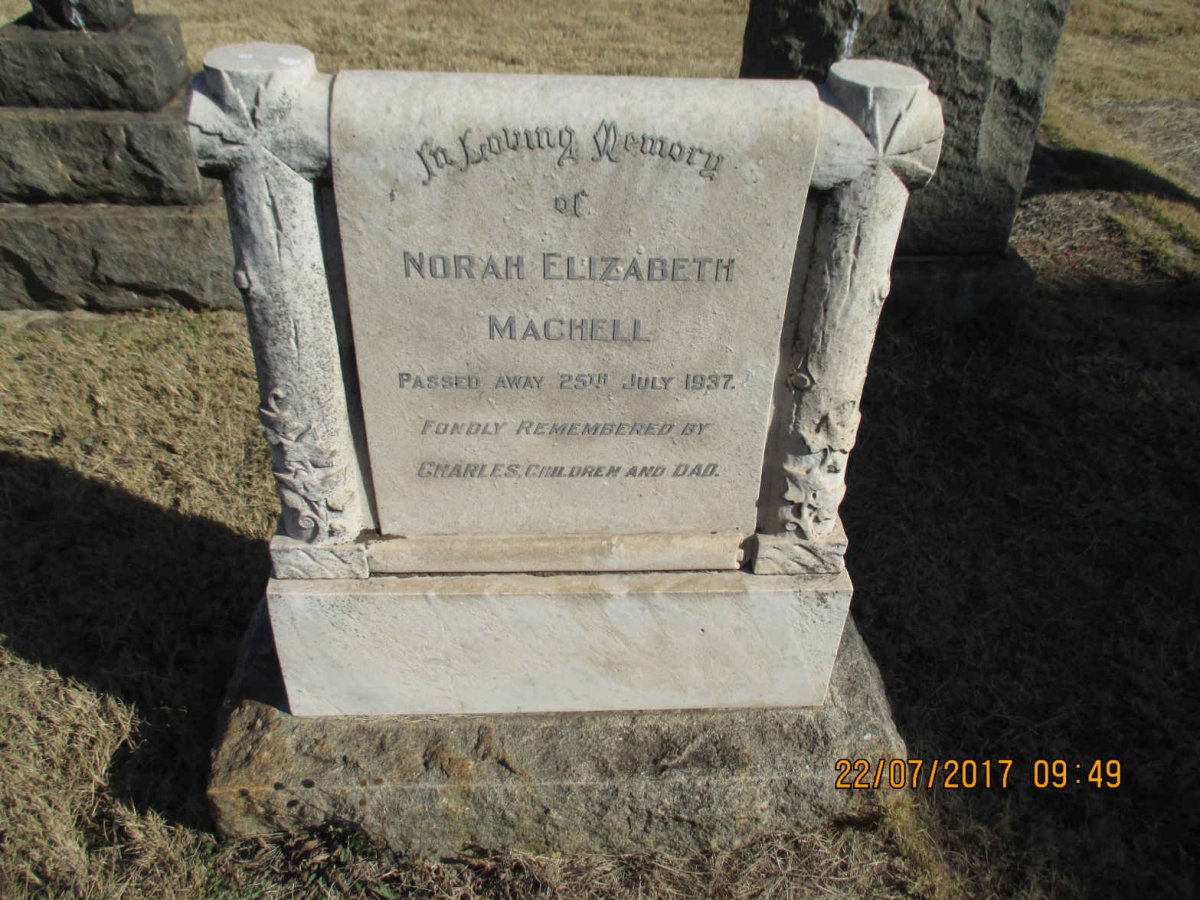 MACHELL Norah Elizabeth -1937