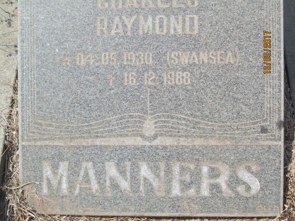 MANNERS Charles Raymond 1930-1988