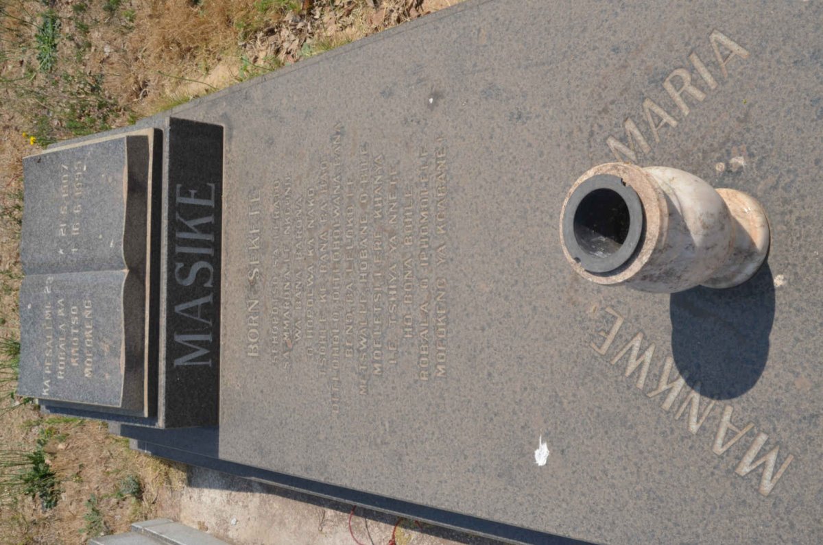 MASIKE Mankwe Maria nee SEKETE 1907-1995