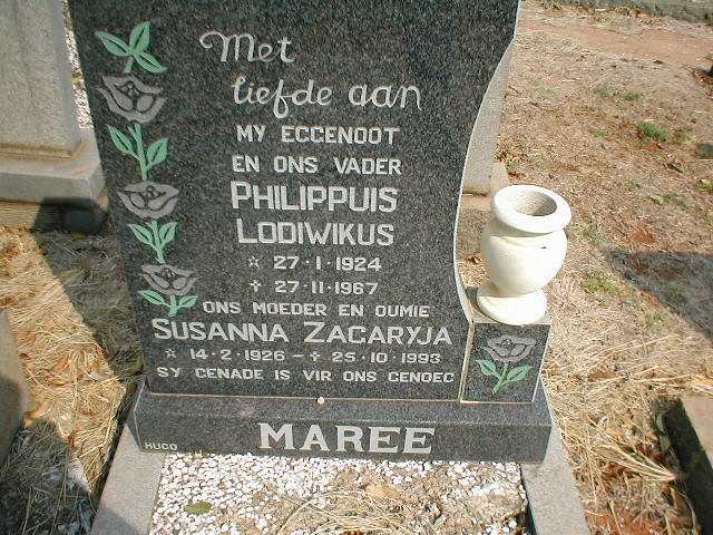 MAREE Philippuis Lodiwikus 1924-1967 &amp; Susanna Zagaryja 1926-1993